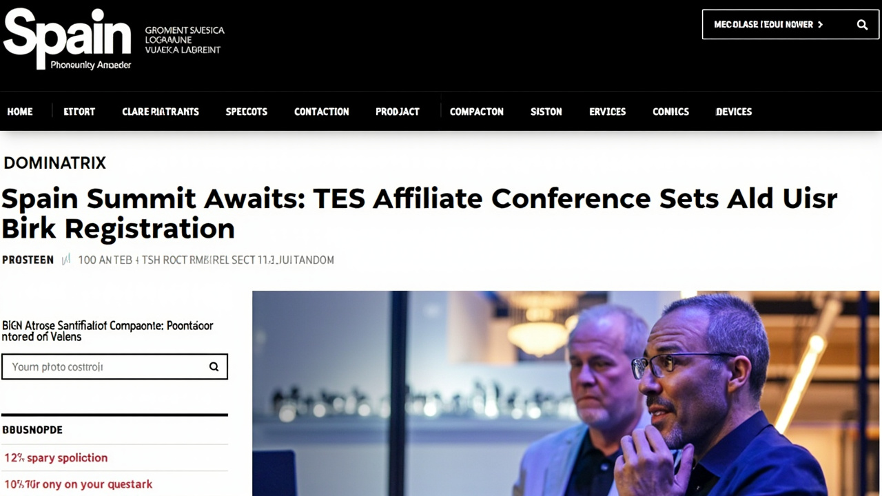 Spain Summit Awaits: TES Affiliate Conference Sets Early Bird Registration